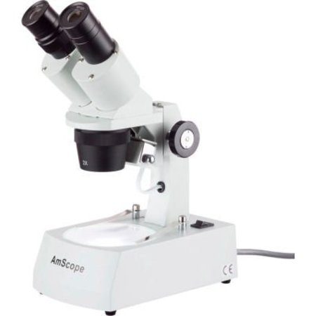 UNITED SCOPE LLC. AmScope SE306R-AZ 20X-80X Binocular Stereo Microscope with Dual Halogen Lights SE306R-AZ